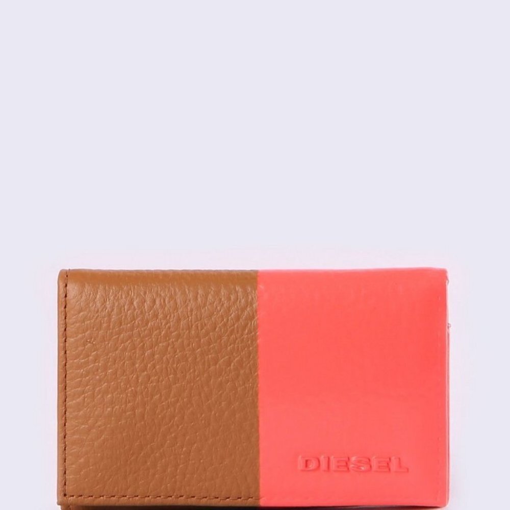 Diesel Key Case Holder Cowhide Leather